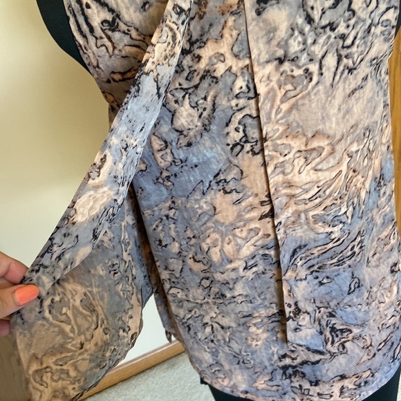 JUICY couture layered embellished gray and peach tank top Size Small - Picture 6 of 11